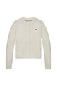 Tommy Hilfiger kardigan dziecięcy KG0KG08282.98.122.PPYA beżowy SS25