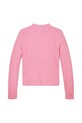 Dziewczynka Tommy Hilfiger kardigan dziecięcy KG0KG08282.98.122.PPYA różowy