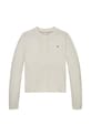 Детска жилетка Tommy Hilfiger KG0KG08282.128.176.PPYA бежов SS25