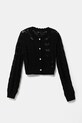 Дитячий вовняний кардиган Guess тонкий чорний J5RR02.Z3CD0.PPYA
