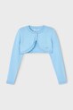 Mayoral cardigan per bambini a maglia fine blu 320.6A.Mini.PPYA