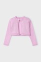 Dječji kardigan Mayoral 321.6B.Mini.PPYA ljubičasta SS25