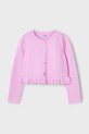 Mayoral cardigan per bambini 3374.6B.Mini.PPYA rosa SS25