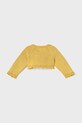 Кардиган для немовлят Mayoral Newborn 318.2J.Newborn.PPYH жовтий SS25