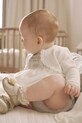 Кардиган для младенцев Mayoral Newborn аппликация бежевый 1308.2H.Newborn.PPYH