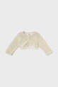 Mayoral Newborn cardigan neonato/a a maglia fine oro 1308.2H.Newborn.PPYH