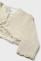 BIMBA Mayoral Newborn cardigan neonato/a 1308.2H.Newborn.PPYH oro
