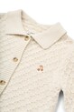 Liewood cardigan din bumbac pentru copii Jane Knit Cardigan bej LW19948