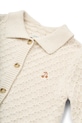 Liewood kardigan bawełniany dziecięcy Jane Knit Cardigan beżowy LW19948