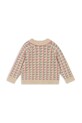 Fete Konges Sløjd cardigan de lână pentru copii BELOU KNIT CARDIGAN KS102858 bej