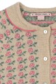 Konges Sløjd cardigan de lână pentru copii BELOU KNIT CARDIGAN bej KS102858