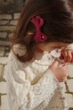 Kardigan s ododatkom vune za bebe Konges Sløjd ROSIER CARDIGAN bež KS102420