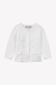 Dětský bavlněný kardigan Tartine et Chocolat tenká bílá CA18001.104