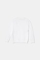 Παιδική βαμβακερή ζακέτα United Colors of Benetton 1098C500R.G.Seasonal λευκό SS25