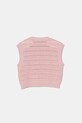 Дитячий жилет United Colors of Benetton 104FC108M.G.Seasonal рожевий SS25
