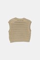 Дитячий жилет United Colors of Benetton 104FC108M.G.Seasonal зелений SS25