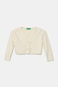 United Colors of Benetton gyerek kardigán vékony bézs 1W25G600F.P.Seasonal