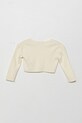 United Colors of Benetton gyerek kardigán 1W25G600F.P.Seasonal bézs SS25