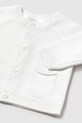 BIMBA Mayoral Newborn cardigan in cotone per neonati 1393.1M.Newborn.PPYH bianco