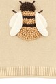 Хлопковый свитер для младенцев Donsje Valenthe Sweater Bee бежевый 4098401.68.92