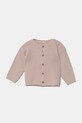 United Colors of Benetton kardigan bawełniany niemowlęcy pozostałe różowy 1294A500Y.W.Seasonal