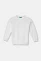 United Colors of Benetton pulover copii uni alb 1098G100U.P.Seasonal
