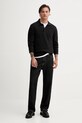 Tommy Jeans pulover de bumbac DM0DM20304 negru SS25