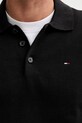 Tommy Jeans pulover de bumbac DM0DM20304 negru