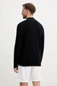 Oblečenie Sveter s prímesou vlny Armani Exchange XM000186.AF10348 tmavomodrá