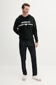 Armani Exchange sweter bawełniany XM000180.AF11960 zielony SS25