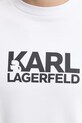 Karl Lagerfeld hanorac de bumbac 551917.705091 alb