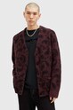 AllSaints kardigan wełniany BANCAT szpic multicolor M020KB