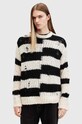 Вовняний светр AllSaints PIP M025KB білий