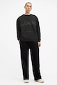 Bavlněná mikina AllSaints BIGGY M029NA černá