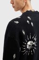 Îmbrăcăminte AllSaints cardigan din bumbac KOTO M058KB negru