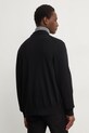 Îmbrăcăminte AllSaints cardigan din lana KILBURN M088KB negru