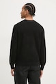 Odzież HUGO sweter z domieszką wełny 50532075 czarny