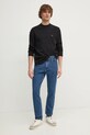 Бавовняний светр Calvin Klein Jeans J30J326741 чорний SS25