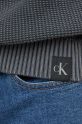 Calvin Klein Jeans pulover de bumbac J30J326743 gri