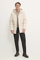Calvin Klein Jeans sweter bawełniany J30J327404 brązowy SS25