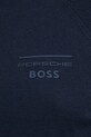 Μάλλινο πουλόβερ BOSS 50531197 σκούρο μπλε