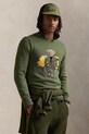 Бавовняний светр Polo Ralph Lauren regular зелений 710959186