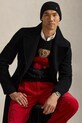Μάλλινο πουλόβερ Polo Ralph Lauren 710961334 μαύρο