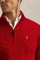Polo Ralph Lauren sweter wełniany czerwony 710961336