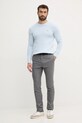 Tommy Hilfiger pulover de bumbac MW0MW37397 albastru SS25