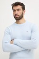 Tommy Hilfiger pulover de bumbac albastru MW0MW37397
