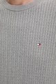Bavlnený sveter Tommy Hilfiger MW0MW37400 sivá