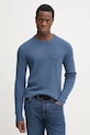 Bavlněný svetr Tommy Hilfiger modrá MW0MW37400
