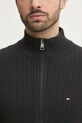 Tommy Hilfiger sweter bawełniany MW0MW37402 czarny