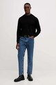 Светр з домішкою шовку Armani Exchange XM000338.AF12291.NOS чорний AA00